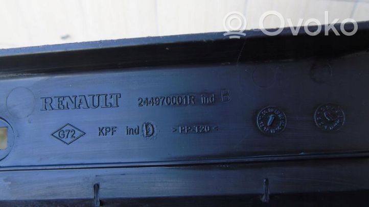 Renault Laguna III Couvercle de boîtier de batterie 244970001R