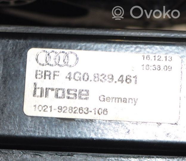 Audi A6 C7 El. Lango pakėlimo mechanizmo komplektas 