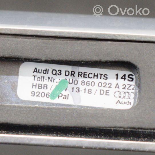 Audi Q3 8U Kattokisko 8U0860022A