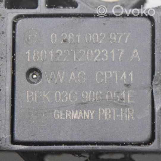 Volkswagen Golf VII Sensore di pressione 03G906051E