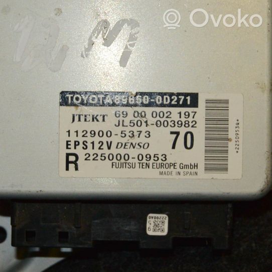 Toyota Yaris Altri dispositivi 896500D271