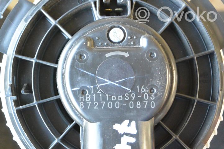 Mazda 3 II Lämmittimen puhallin 