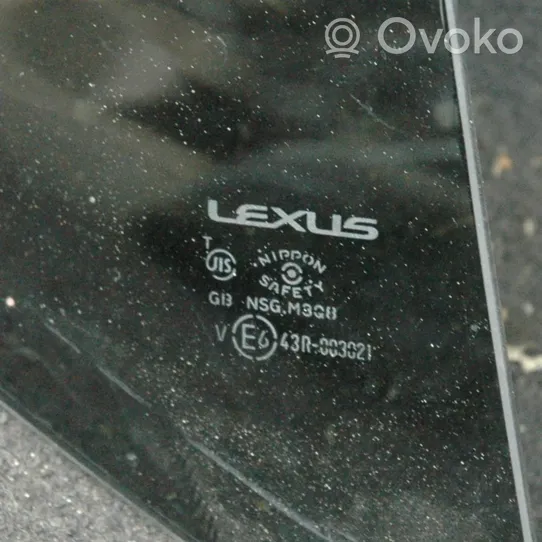 Lexus CT 200H Takasivuikkuna/-lasi 43R0003021