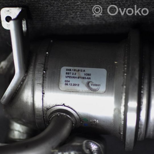 Audi A1 EGR valve cooler 04B131512A