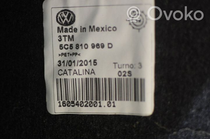 Volkswagen Beetle A5 Nadkole tylne 5C5810969D