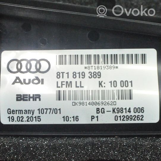 Audi Q5 SQ5 Kojelaudan tuuletussuuttimen suojalista 8T1819389