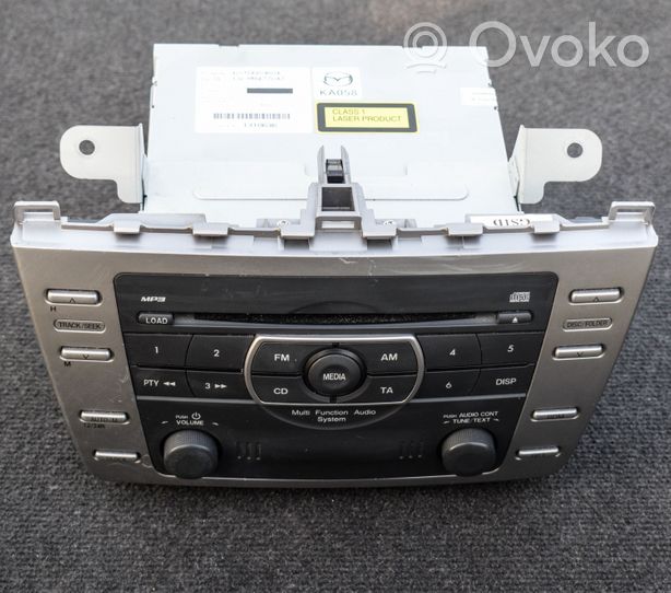 Mazda 6 Radio/CD/DVD/GPS-pääyksikkö GS1D669R0A