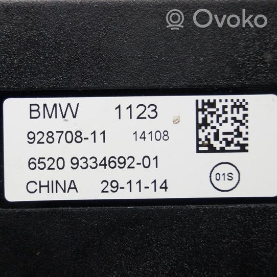 BMW X5 F15 Amplificatore antenna 9334692