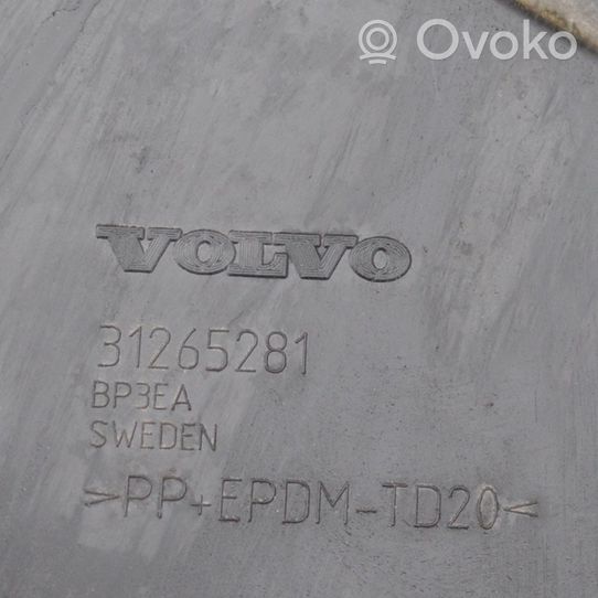 Volvo V60 Staffa angolare del supporto di montaggio del paraurti 31265281