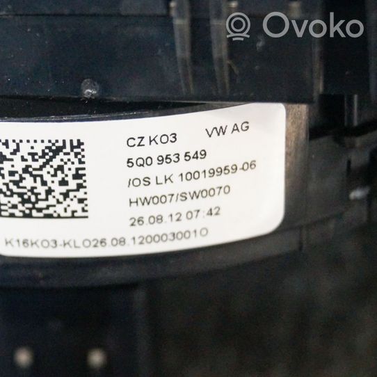 Audi A3 S3 8V Innesco anello di contatto dell’airbag (anello SRS) 5Q0953549
