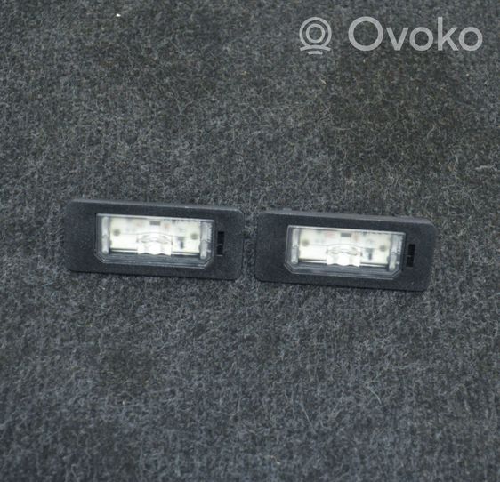 BMW 4 F36 Gran coupe Lampa oświetlenia tylnej tablicy rejestracyjnej 7193293