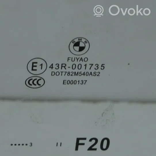 BMW 1 F20 F21 Szyba drzwi przednich 43R001735