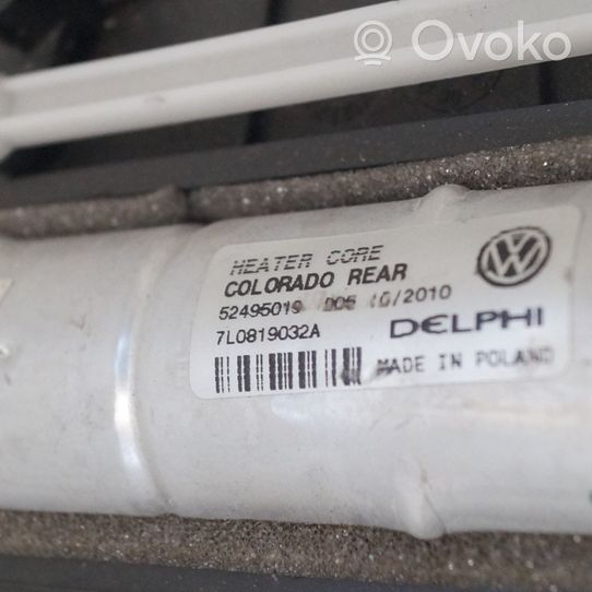 Volkswagen Touareg I Scatola climatizzatore riscaldamento abitacolo assemblata 7L0819032A