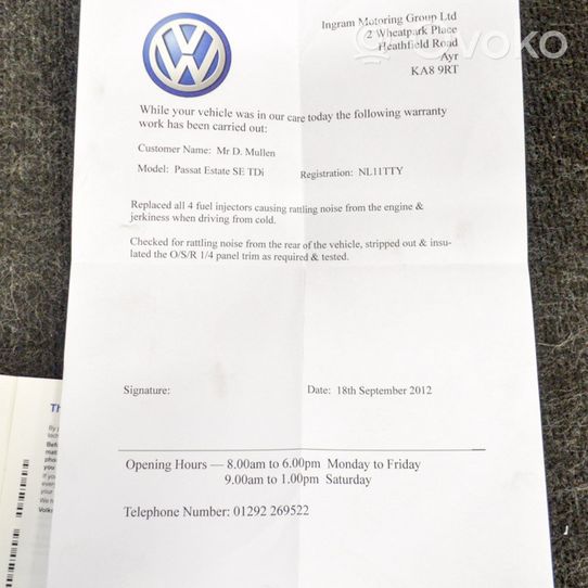 Volkswagen PASSAT B6 Instrukcja obsługi 