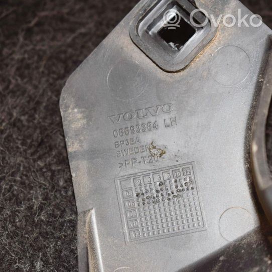 Volvo V70 Staffa angolare del supporto di montaggio del paraurti 08693384