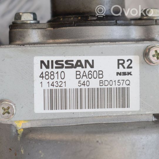 Nissan Juke I F15 Hammastangon mekaaniset osat 48810BA60B