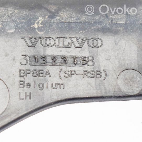 Volvo C70 Bumper support mounting bracket corner 31323158