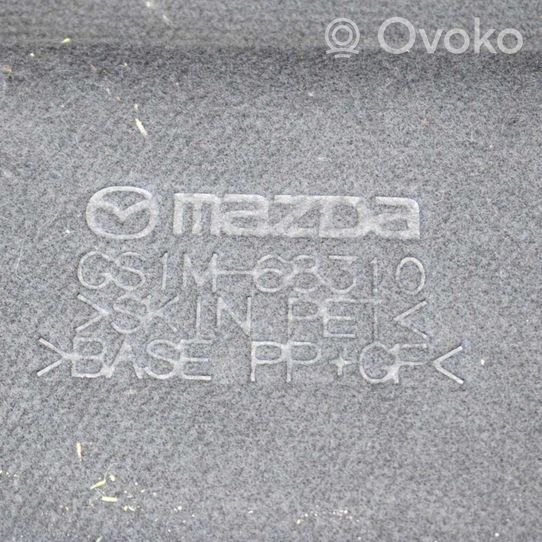 Mazda 6 Grilles/couvercle de haut-parleur arrière GS1M68310