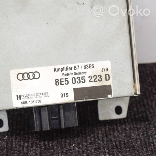 Audi A4 S4 B7 8E 8H Centralina Audio Hi-fi 8E5035223D