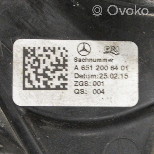 Mercedes-Benz SLK R172 Pompa wody A6512006401