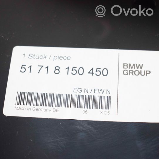 BMW 7 E38 Protezione inferiore del serbatoio del carburante 517181504508150450