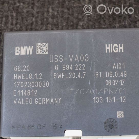 BMW X3 G01 Parkavimo (PDC) daviklių valdymo blokas 6994222