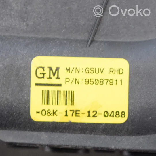 Opel Mokka X Accelerator throttle pedal 95087911