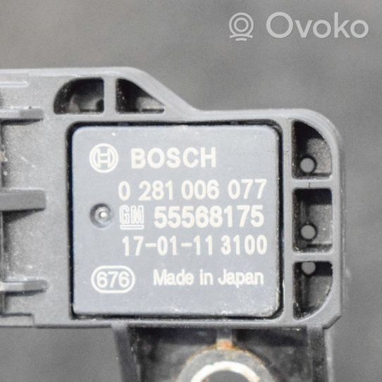 Opel Mokka X Capteur de pression d'air 555681750281006077