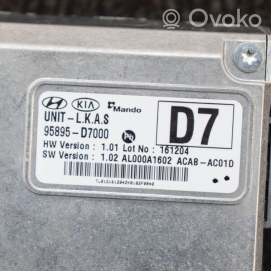 Hyundai Tucson TL Vaizdo kamera priekiniame bamperyje 95895D7000