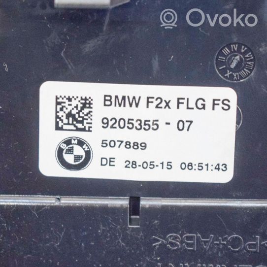 BMW 2 F22 F23 Garniture, panneau de grille d'aération 92053559205375