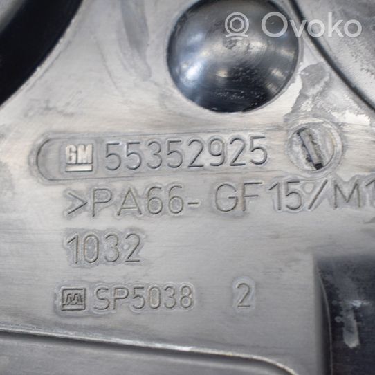 Opel Vectra C Protezione cinghia di distribuzione (copertura) 55352925