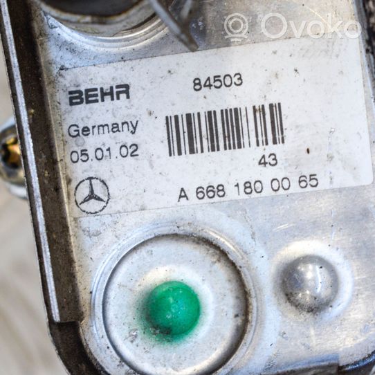 Mercedes-Benz A W168 Couvercle de filtre à huile 