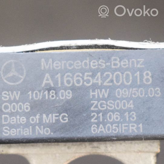 Mercedes-Benz CLA C117 X117 W117 Maakaapeli, akku A1665420018