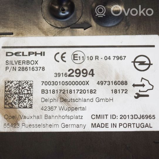 Opel Mokka X Hi-Fi-äänentoistojärjestelmä 497316088
