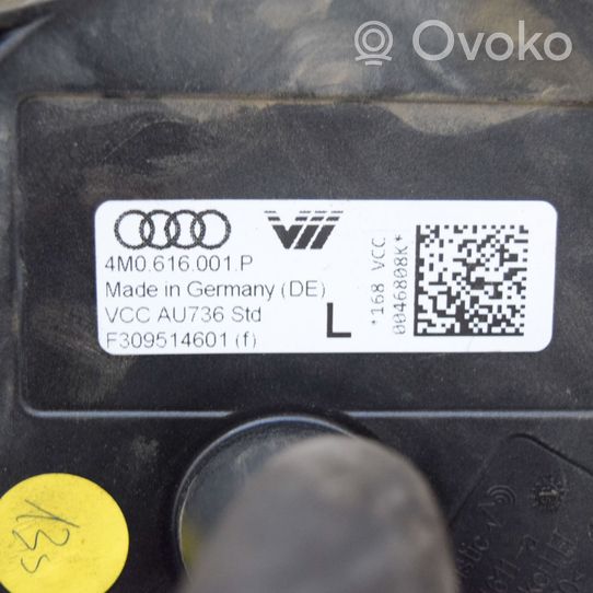 Audi Q7 4M Galinė pneumatinė (oro) pagalvė 4M0616001P