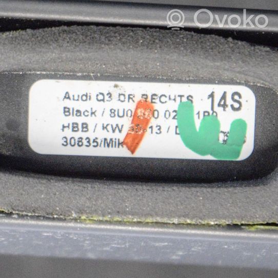 Audi Q3 8U Stogo "ragų" skersiniai 8U0860022