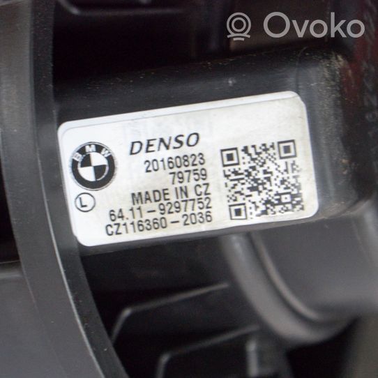 BMW X1 F48 F49 Pulseur d'air habitacle 9297752