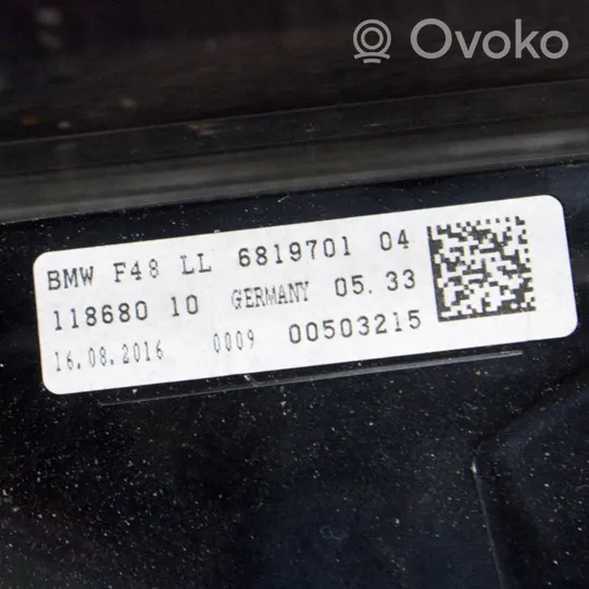 BMW X1 F48 F49 HUD-näyttö 11868010