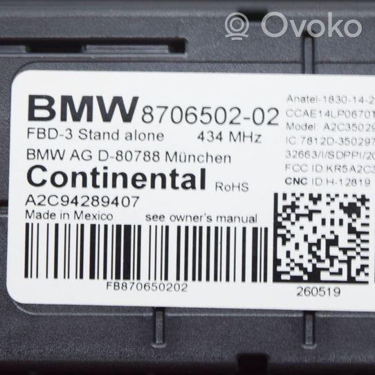 BMW X2 F39 Autres dispositifs A2C94289407