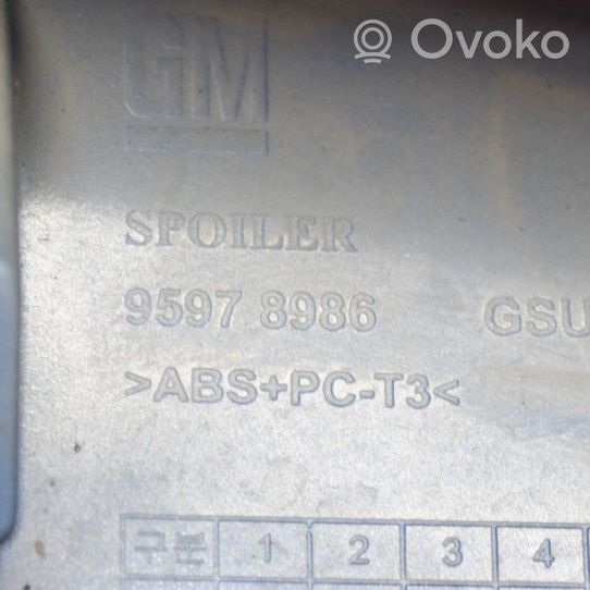 Opel Mokka X Takaluukun/tavaratilan spoileri 95978986