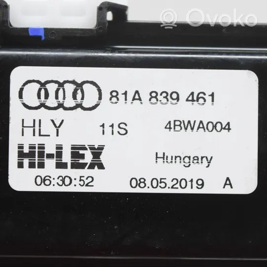 Audi Q2 - Alzacristalli della portiera posteriore con motorino 81A839461
