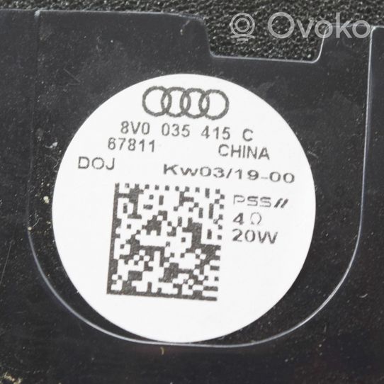 Audi Q2 - Etuoven kaiutin 8V0035415C