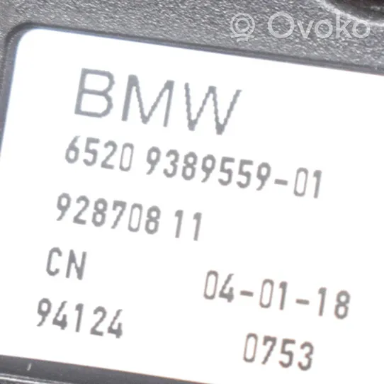 BMW X3 G01 Amplificateur d'antenne 9389559