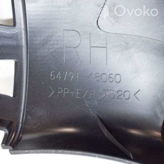 Lexus RX 450H Keskikonsolin takasivuverhoilu 6479148060