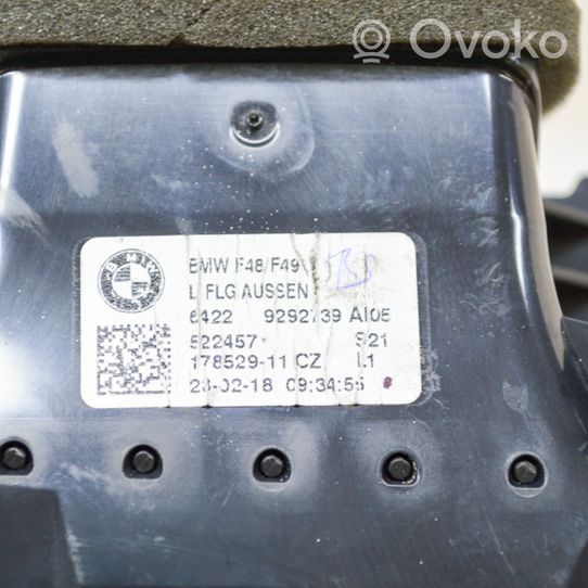 BMW X2 F39 Lango oro grotelės 9292739