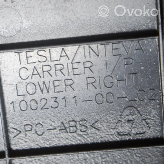 Tesla Model S Panelės apdailos skydas (apatinis) 100231010D