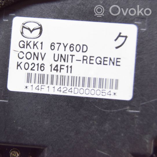 Mazda 6 Relais de contrôle de courant GKK167Y60D