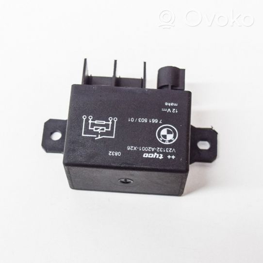 BMW 6 E63 E64 Hazard warning light relay 7661503