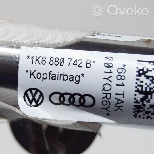 Volkswagen Scirocco Kurtyna airbag 1K8880742B