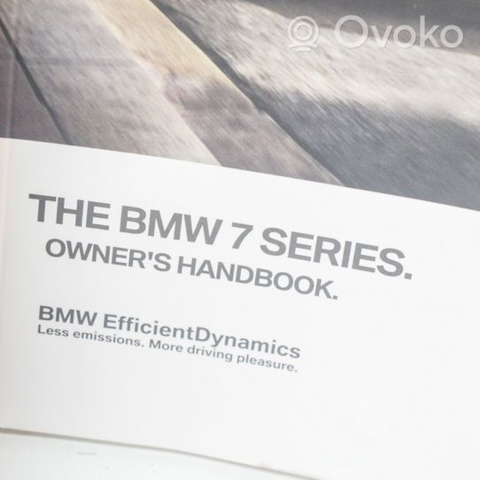 BMW 7 G11 G12 Instrukcja obsługi 